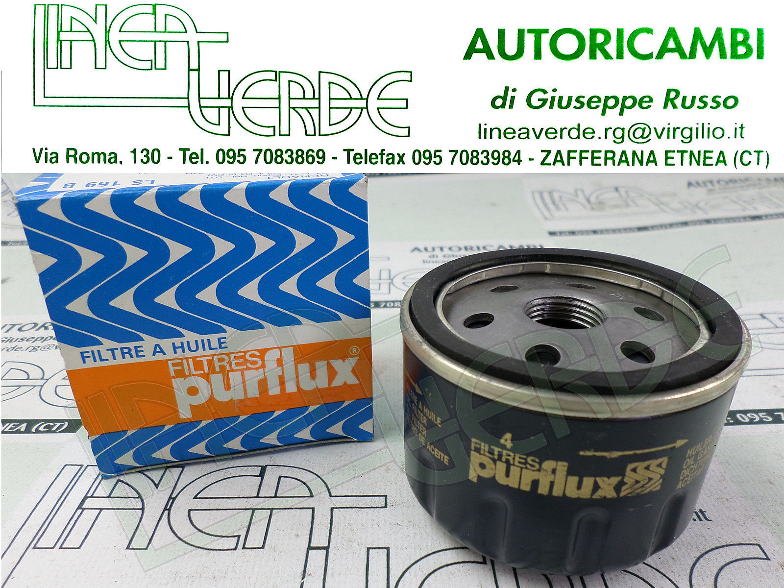 FILTRO OLIO PURFLUX LS169B RENAULT 15 - 16 - 17 - 18