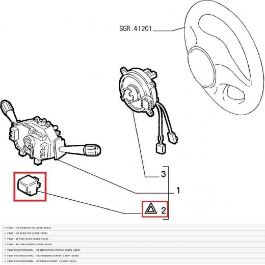 RELE' INTERMITTENZA DI LAMPEGGIO ALFA ROMEO 156 - FIAT UNO - LANCIA PER 7573490