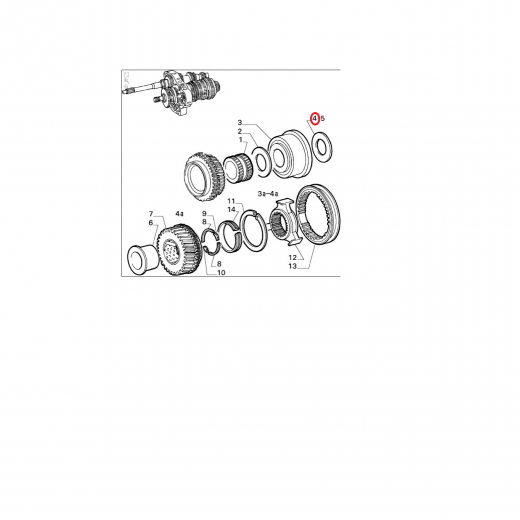 SPESSORE DI REGISTRO CAMBIO 2.20 mm ALFA ROMEO 75 - RZ - SZ ORIGINALE 60521218